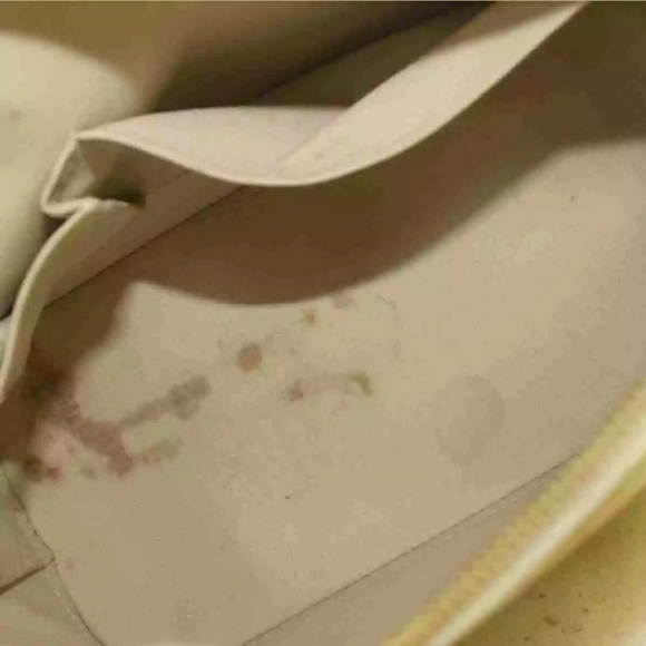 SOLD Louis Vuitton Hand Bag Alma PM Yellows Vernis - Picture 7 of 9